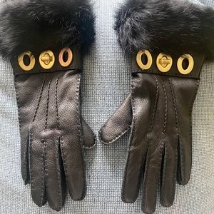 Brand new leather Coach gloves